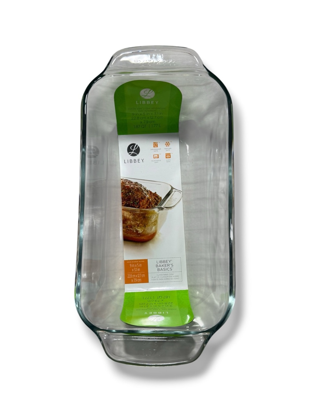Libbey Baker’s Basics Glass Rectangular Baker - Clear 1.87 Quart